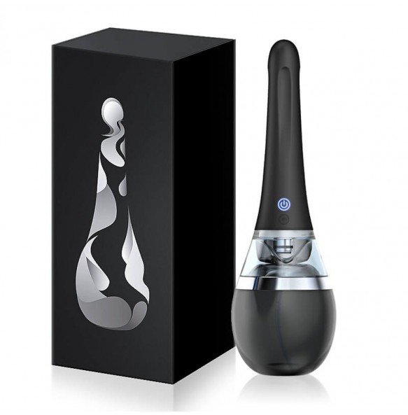 Taiwan OMYSKY Electronic Cleaning Anal With Vagina Device (Chargeable - Black)